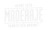 logo de la carpintería maderaje ebanistería gourmet