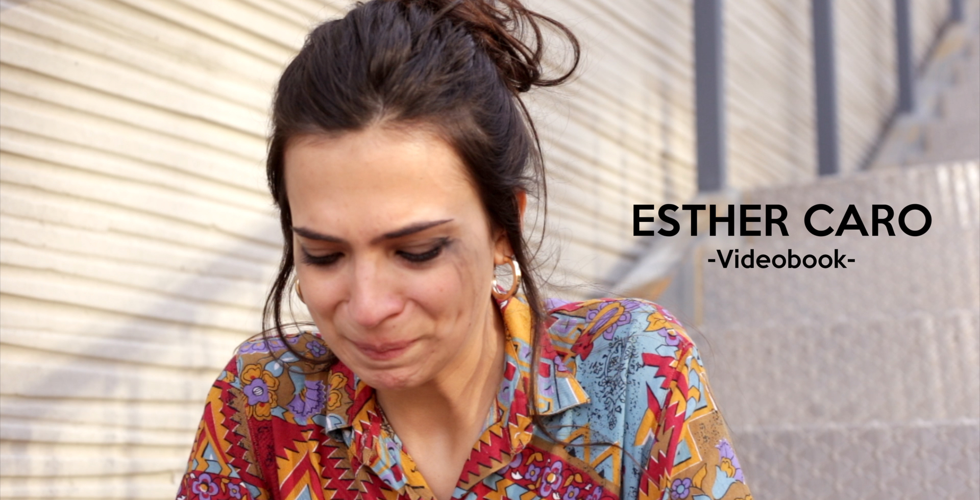 header image for the promotional video for the actress Esther Caro